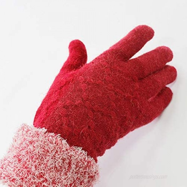 CERF BELL Gloves Warmer Knitted Gloves (2 Pack)