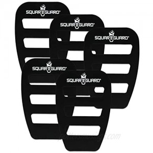SquareGuard Pocket Square Holder (5-Pack) For Men Best Pocket Square Organizer