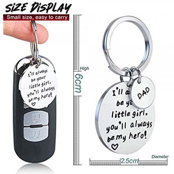 Gifts for Dad VAPCUFF Fathers Day Keychain Fathers Day Gifts from Daughter Birthday Presents Gifts for Dad - Best Gift