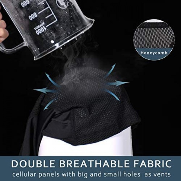 Adjustable Cooling Neck Gaiter Balaclava Bandana Face Mask Scarf Face Coverings