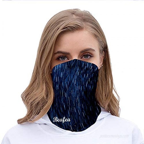 Bandanas Face Mask for Dust Wind UV Sun Neck Gaiter Headwear Protection Balaclava Bandana for Outdoors Festivals Sports