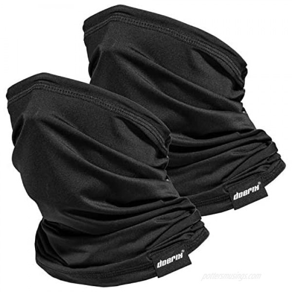 Neck Gaiter Face Mask Reusable Cloth Face Masks Bandana Balaclava Cover Scarf Shield