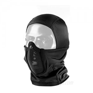 OneTigris Balaclava Mesh Mask Ninja Style with Full Face Protection