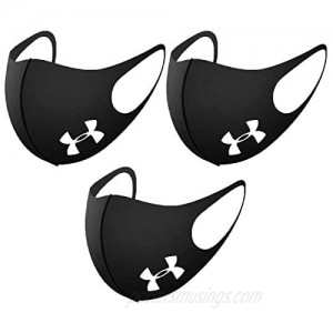 Unisex Face Mask for Adult Sports Masks (Black)