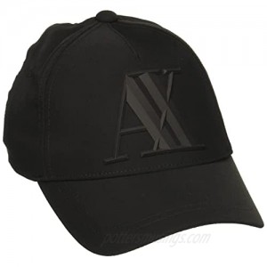AX Armani Exchange Men's 3d Rubber AX Tonal Logo