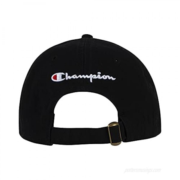 Champion Ameritage Dad Adjustable Cap Dark Black One Size