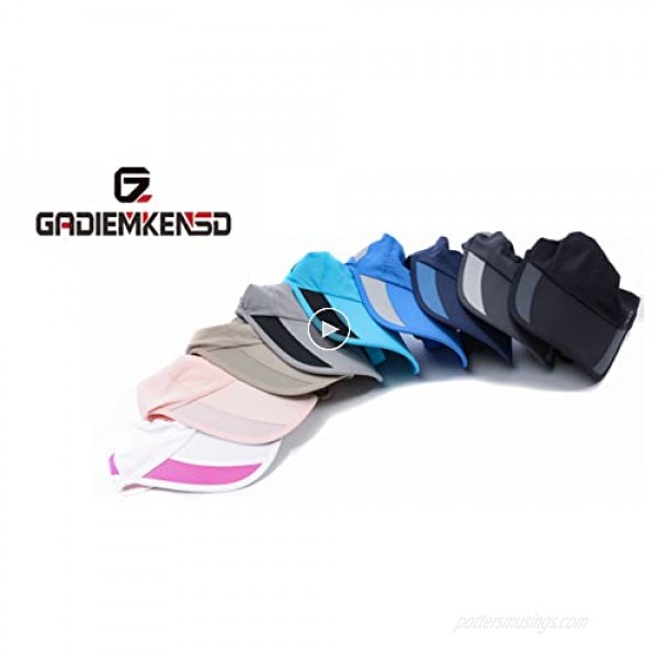 GADIEMKENSD Unstructured Quick Dry Hat Sun Protective Outdoor Sports Cap Unisex for 7-7 1/2 (21 7/8-23 1/2)