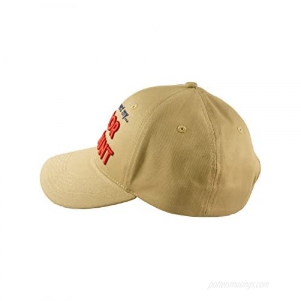 Game Hats Father's Day Senior Discount Hat 100% Cotton Cap Beige