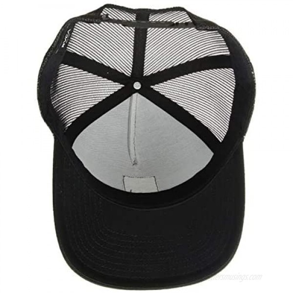 RVCA Men's Curved Bill Snapback Mesh Trucker Hat