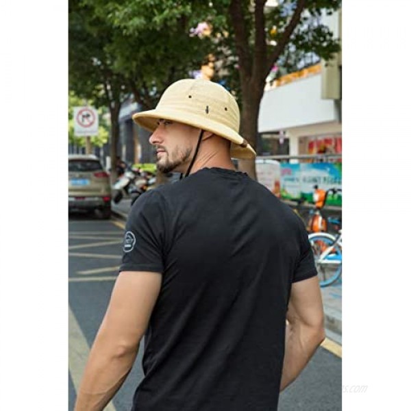 Kainozoic Outdoor Safari Straw Pith Helmet Costume Hat Bike Helmet