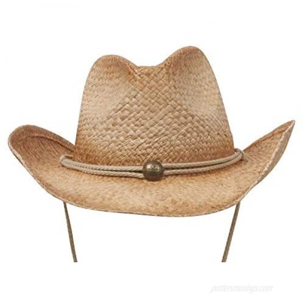 MG Outback Tea Stained Raffia Straw Hat