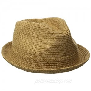 Bailey of Hollywood Men's Billy Fedora with Teardrop Crown