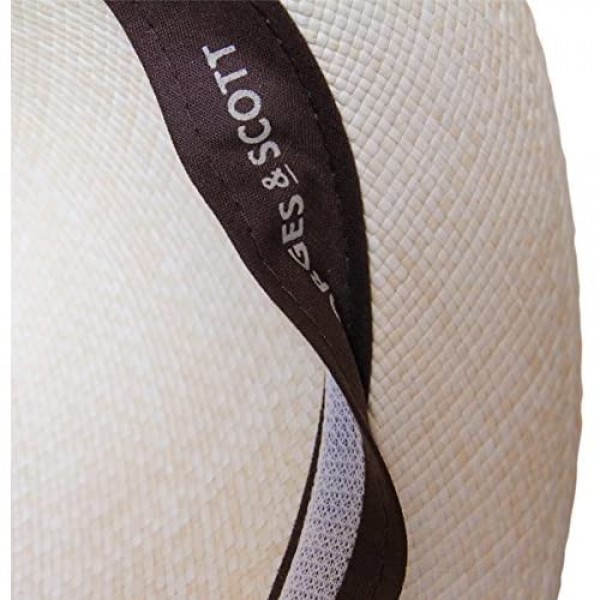 Borges & Scott - Teardrop Fedora Panama Hat