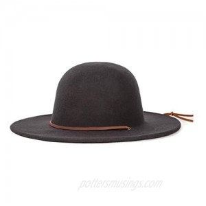 Brixton Men's Tiller Wide Brim Felt Fedora Hat