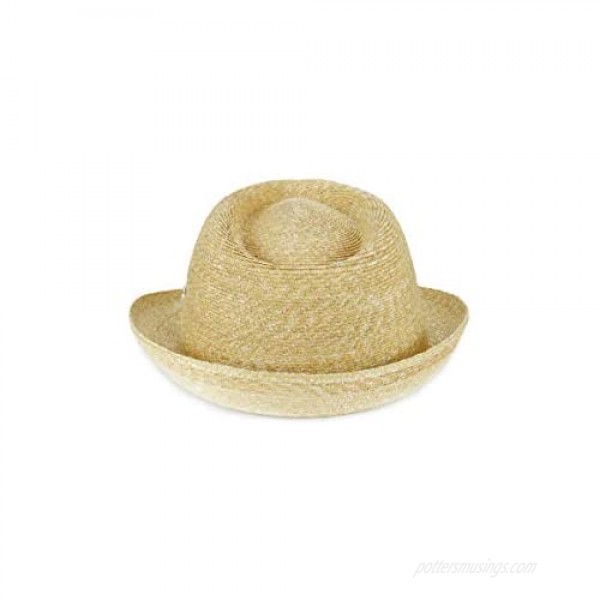 Classic Sun Hat Fedoras Summer Straw Hat Narrow Wheat Braid for Women/Men