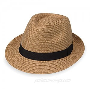 Wallaroo Hat Company Men's Justin Hat - Sophisticated Classy Trilby