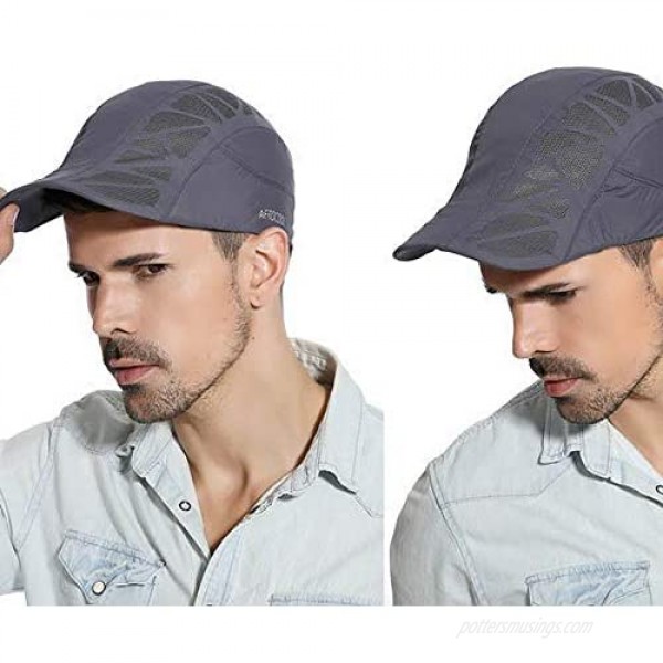 Clape Outdoor Sun Visor Hats Lightweight Waterproof Breathable Sports Hat UPF50+ Ultra Thin Cooling Baseball Hats