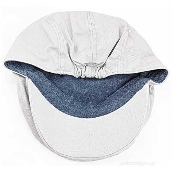 Dan Merchandise Cotton Ivy Cap Newsboy Hats for Men. Finest Cabbie Hats for Men.