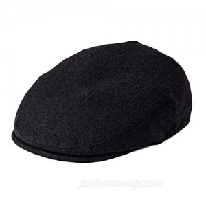 FEINION Men's Wool Tweed Newsboy Ivy Cap Gatsby Golf Flat Hat