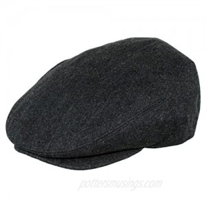 Men's Premium Wool Blend Classic Flat Ivy Newsboy Collection Hat