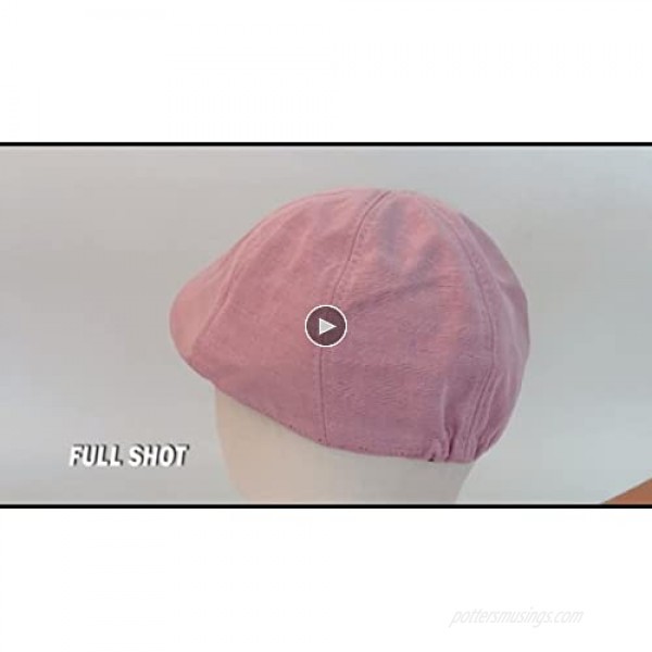 WITHMOONS Simple Newsboy Hat Flat Cap SL3026