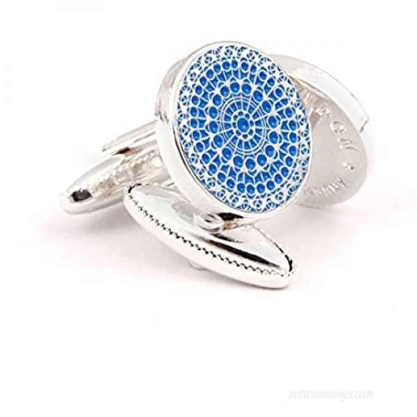 The Rose of Notre Dame Cufflink