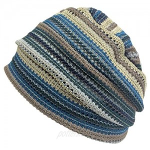 Charm Men Summer Beanie Knit - Women Hipster Slouchy Hat Boho Street Crochet Cap