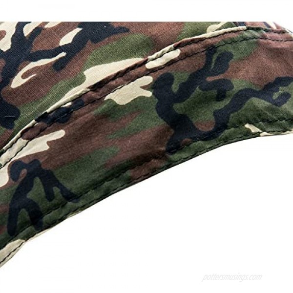 Elephant Brand Skull Caps – 100% Cotton in Patterned and Plain Colors Pack of 3