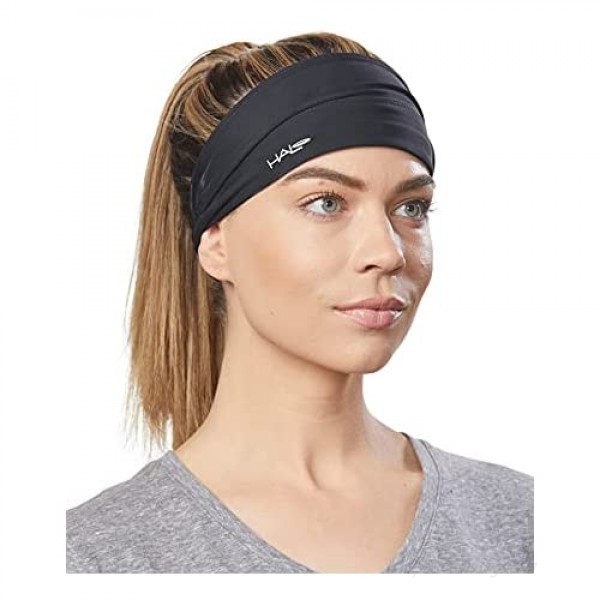 Halo Headband Bandit - 4 Wide Pullover Sweatband for Both Women and Men