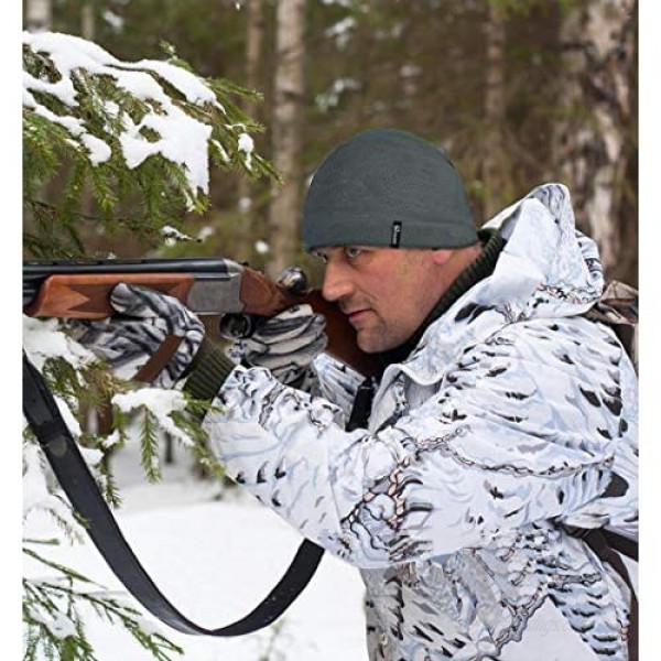 Tactical Fleece Cap Winter Warm Beanie Multi-Season Watch Cap Military Army 2 Pack