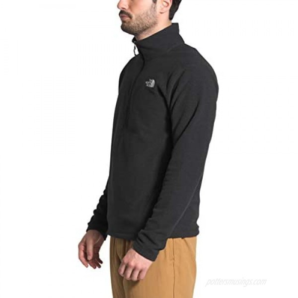 The North Face Men's Textured Cap Rock Quarter Zip Pullover Sweatshirt