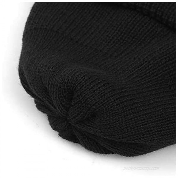 UNDERCONTROL Winter Fisherman Beanie Free Size Men Women - Unisex Stylish Plain Skull Hat Watch Cap -16 Color