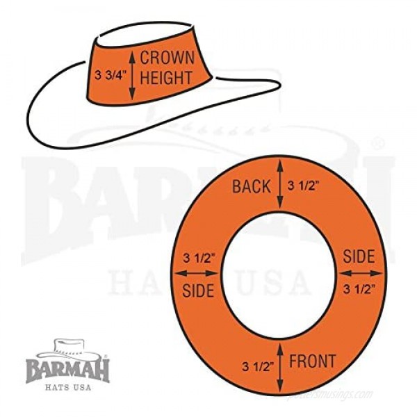 Barmah Hats Wide Brim Canvas Cooler Hat - Item 1087