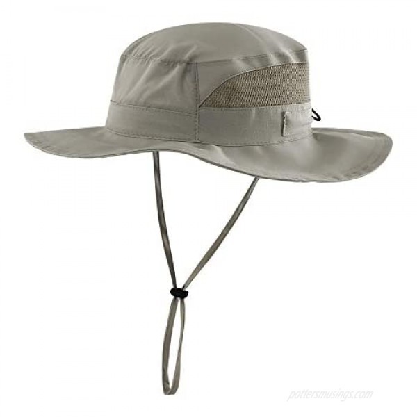 Connectyle Men's Outdoor Boonie Sun Hat UV Protection Fishing Hiking Camping Hat