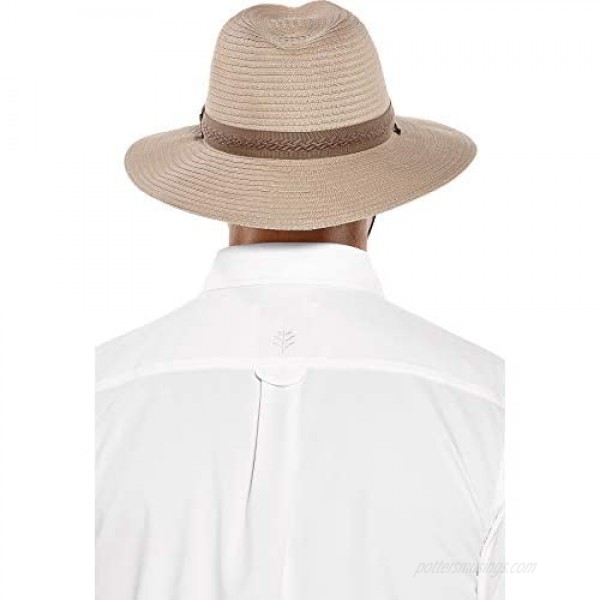 Coolibar UPF 50+ Men's Galileo Packable Travel Hat - Sun Protective