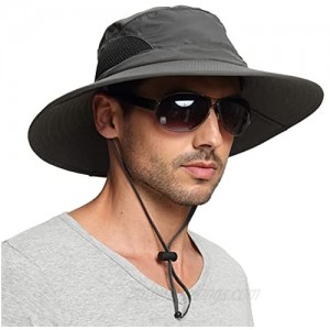 EINSKEY Sun Hat for Men/Women  Summer UV Protection SPF Waterproof Boonie Hat for Fishing Hiking Garden Safari Beach