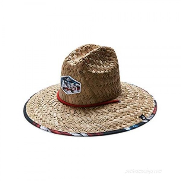 Hemlock Hat Co. Men's Straw Hat