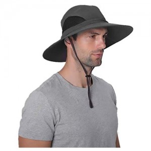 Sun Hats for Men Women Waterproof Fishing Bucket Hat with UPF 50 UV Protection