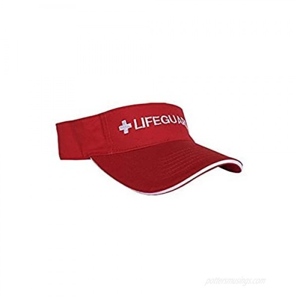 LIFEGUARD Officially Licensed Visor - Feel Comfortable - Hat for Men & Women The Materials - One Size