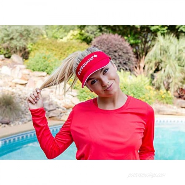 LIFEGUARD Officially Licensed Visor - Feel Comfortable - Hat for Men & Women The Materials - One Size