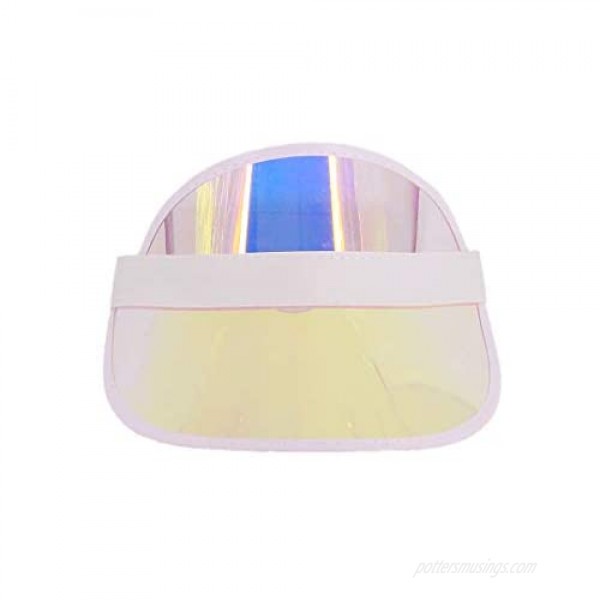 Surkat Plastics Multicolored Sun Visors UV Protection Hat Cap Headwear for Golf Tennis Cycle