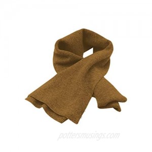 Cashmeren Unisex Ultra Soft Ribbed Scarf 100% Pure Cashmere • Solid Color • Extended Length 70x 7