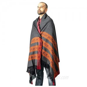Meditation Shawl | Plain Meditation Blanket  Prayer Shawl or Wool Wrap
