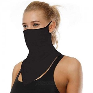 Face Mask Reusable Washable Cloth Bandanas Women Men Neck Gaiter Cover Ear Loops