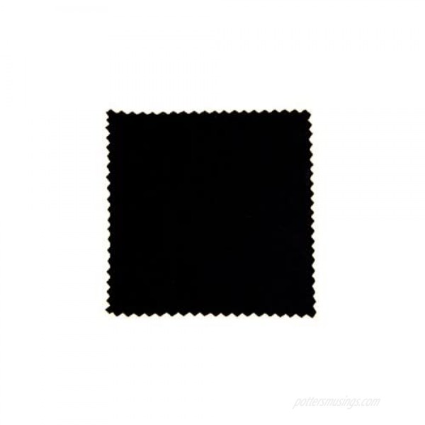 MRCUFF Simulated Black Pearl Tuxedo Cufflinks & Studs Set in a Presentation Gift Box & Polishing Cloth