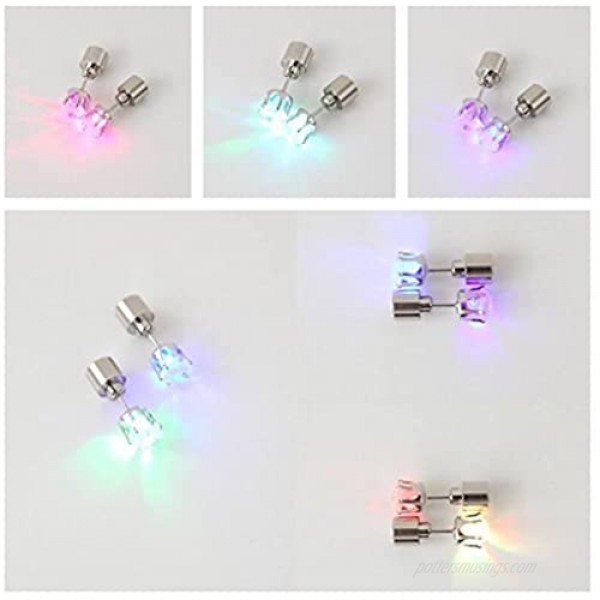 5 Extra Battery Pairs - Night Ice Multi-Color Earrings