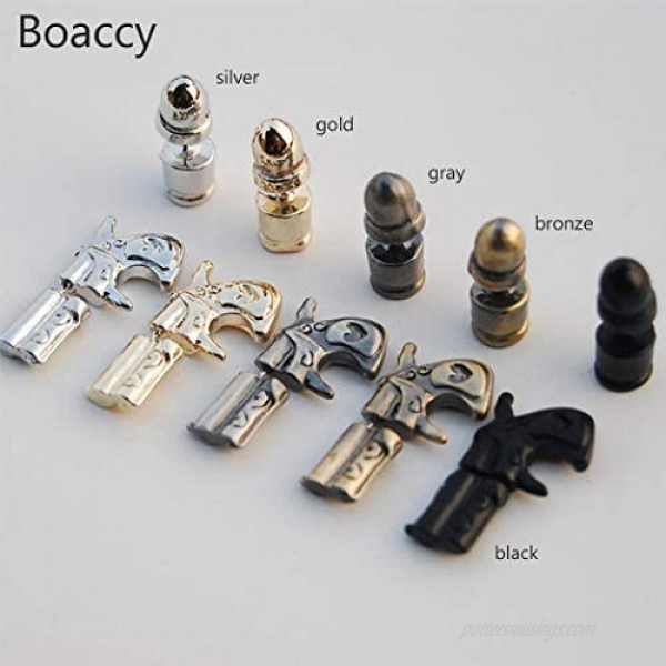 Boaccy Gun Earrings Jacket Earring Sexy Ear Jewelry Set for Women Girls