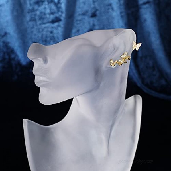 Buleens 14K Gold Earrings Earring Jackets Gold Plated for Women