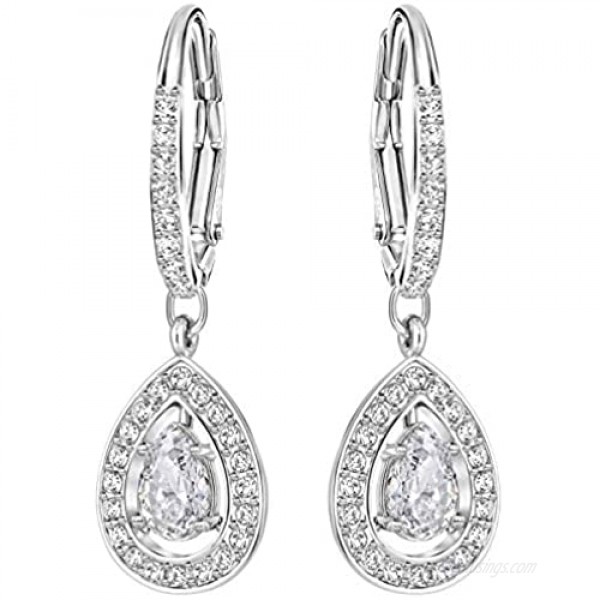 Swarovski Crystal Attract Light Clear Earrings