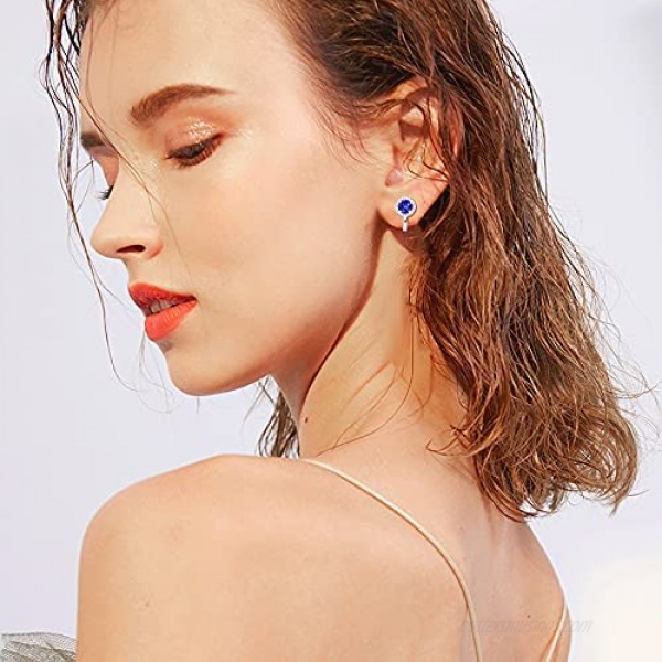 Fansilver 8 Pairs Clip Earrings Sets for Women Cubic Zirconia Crystal Freshwater Pearl Twist Knot Flower Earrings Clip On Hoop Earrings Non Pierced Clip on Earrings Jewelry